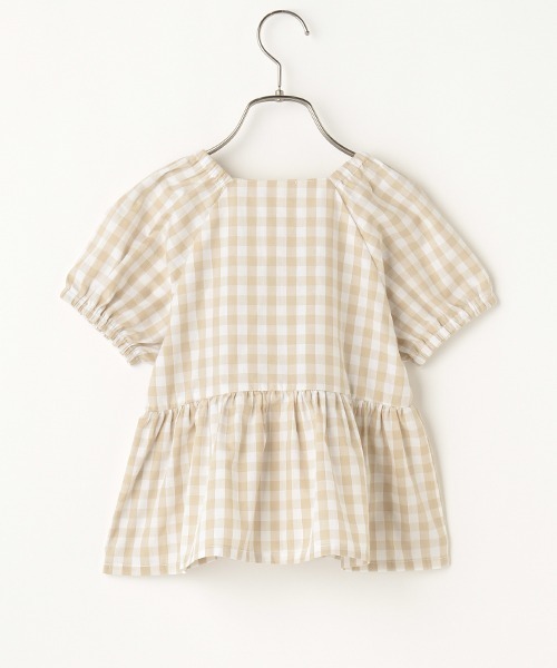 b・ROOM（ビールーム）の「【MIFFY】MIFFY刺しゅうチュニックブラウス（シャツ/ブラウス・キッズ・ブラック/ベージュ/グレー・90cm/120cm/130cm/100cm/110cm）」の13枚目の写真