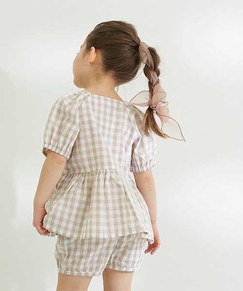 b・ROOM（ビールーム）の「【MIFFY】MIFFY刺しゅうチュニックブラウス（シャツ/ブラウス・キッズ・ブラック/ベージュ/グレー・90cm/120cm/130cm/100cm/110cm）」の8枚目の写真