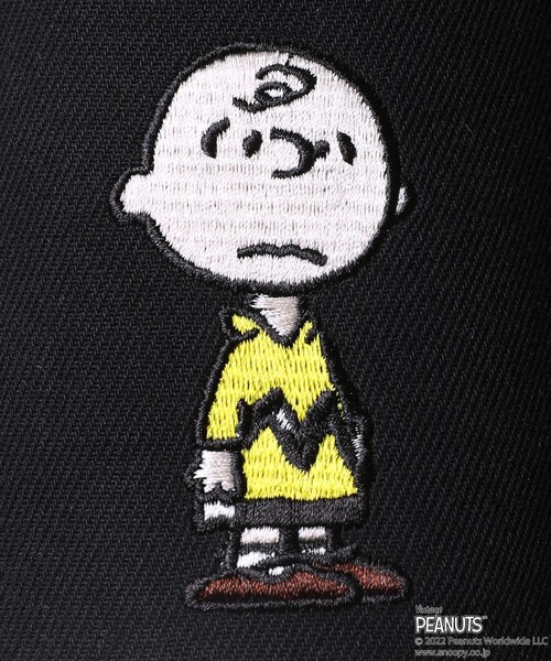 FREAK'S STORE（フリークスストア）の「WEBオリジナル PEANUTS 別注 ライトウェイト 刺繍 カンフーシューズ/スリッポン（スリッポン・メンズ・ブラック系その他/ブラック系その他2/ブラック系その他3・23.0cm/24.0cm/25.0cm/26.0cm/27.0cm/28.0cm）」の22枚目の写真