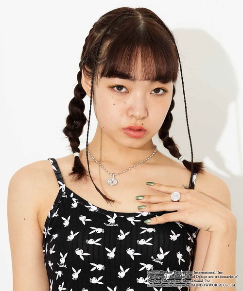 X-girl(エックスガール)の「Playboy × X-girl RING(リング・レディース・ゴールド/シルバー・ONE SIZE)」の4枚目の写真