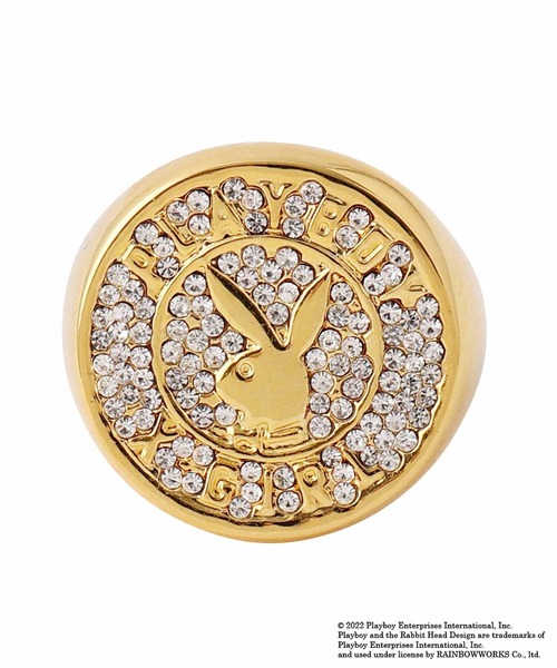 X-girl(エックスガール)の「Playboy × X-girl RING(リング・レディース・ゴールド/シルバー・ONE SIZE)」の7枚目の写真