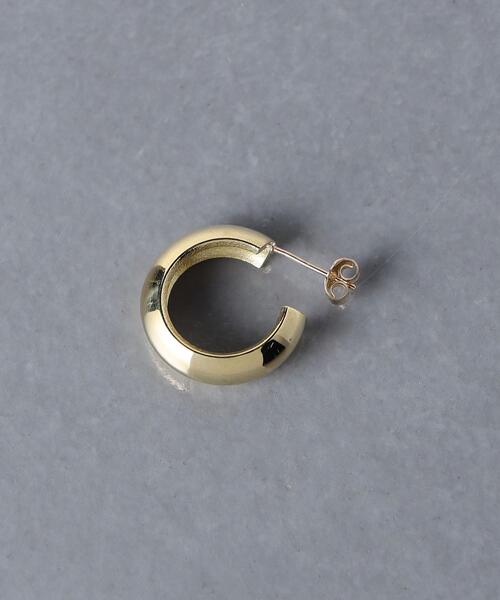 Laura Lombardi（ローラロンバルディ）の「＜LAURA LOMBARDI（ローラ ロンバルディ）＞MINI CUSP フープ ピアス（ピアス（両耳用）・レディース・ゴールド・FREE）」の2枚目の写真