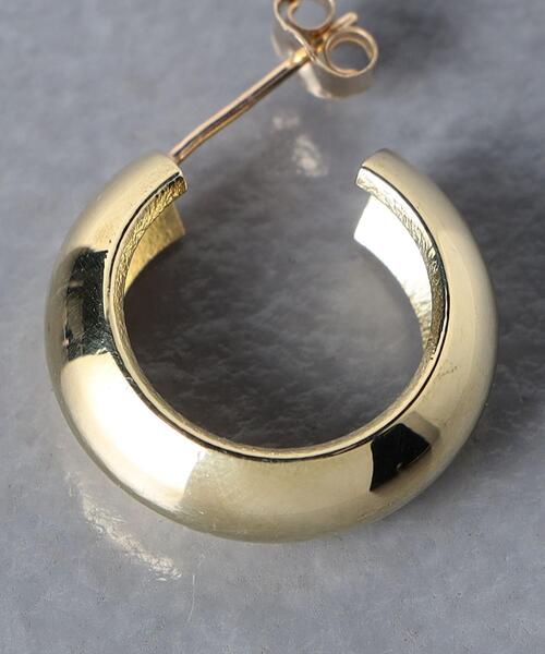 Laura Lombardi（ローラロンバルディ）の「＜LAURA LOMBARDI（ローラ ロンバルディ）＞MINI CUSP フープ ピアス（ピアス（両耳用）・レディース・ゴールド・FREE）」の5枚目の写真