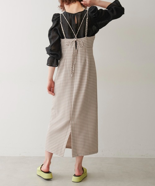 FREE'S MART（フリーズマート）の「◇パフスリーブシアーブラウス（シャツ/ブラウス・レディース・ホワイト/ブラック/オレンジ・FREE）」の18枚目の写真