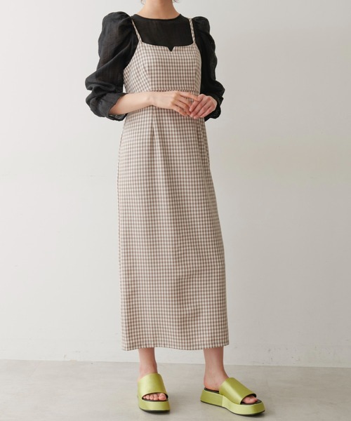 FREE'S MART（フリーズマート）の「◇パフスリーブシアーブラウス（シャツ/ブラウス・レディース・ホワイト/ブラック/オレンジ・FREE）」の16枚目の写真