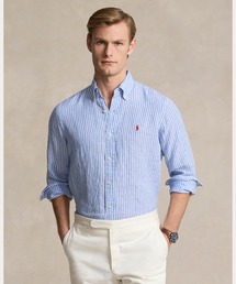 POLO RALPH LAUREN | クラシック フィット ストライプド リネン シャツ(シャツ/ブラウス)