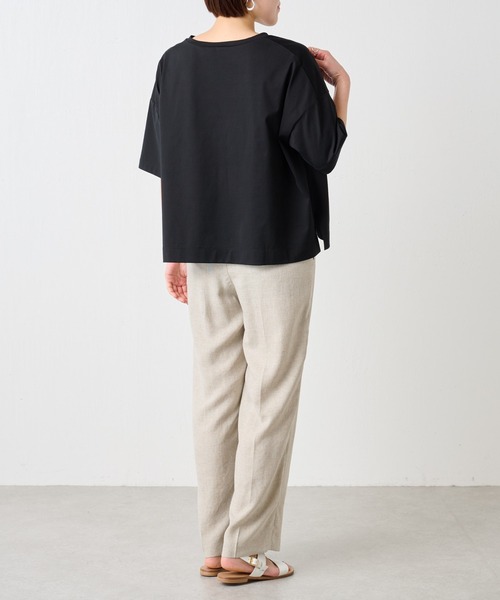 BEARDSLEY(ビアズリー)の「スリランカ Tシャツ(Tシャツ/カットソー・レディース・ブラック・FREE)」の2枚目の写真