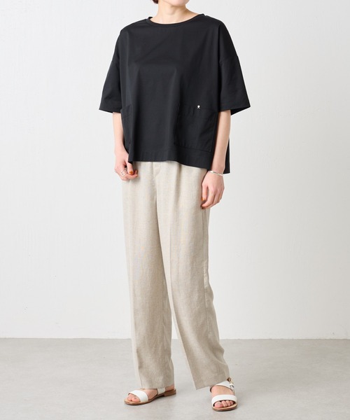 BEARDSLEY(ビアズリー)の「スリランカ Tシャツ(Tシャツ/カットソー・レディース・ブラック・FREE)」の4枚目の写真