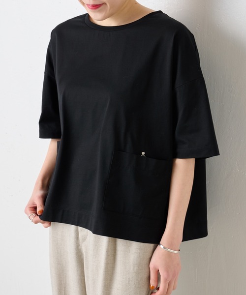 BEARDSLEY(ビアズリー)の「スリランカ Tシャツ(Tシャツ/カットソー・レディース・ブラック・FREE)」の7枚目の写真