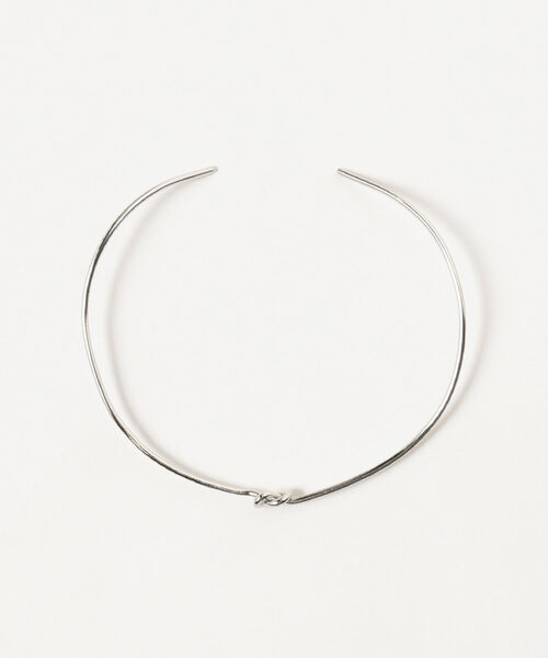 Ray BEAMS（レイビームス）の「Ray BEAMS / ノット チョーカー（チョーカー・レディース・シルバー/ゴールド・ONE SIZE）」の6枚目の写真