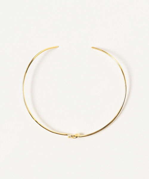 Ray BEAMS（レイビームス）の「Ray BEAMS / ノット チョーカー（チョーカー・レディース・シルバー/ゴールド・ONE SIZE）」の10枚目の写真