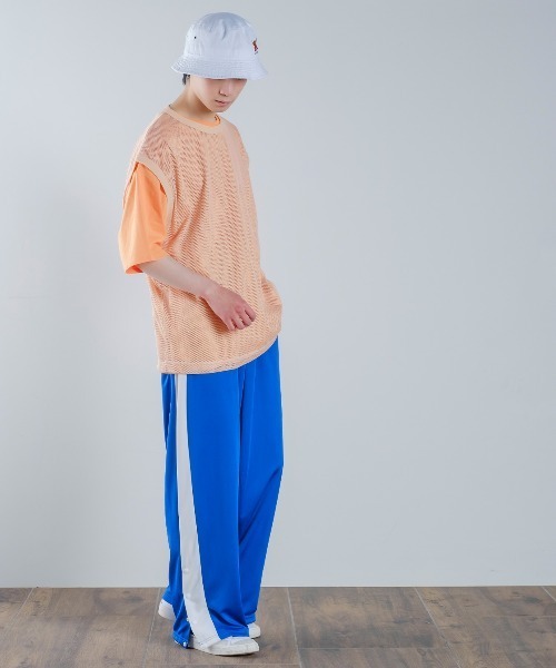 improves(インプローブス)の「メッシュベスト × 半袖Tシャツ アンサンブル(Tシャツ/カットソー・メンズ・ブラック/キナリ・MEDIUM/LARGE/X-LARGE)」の12枚目の写真