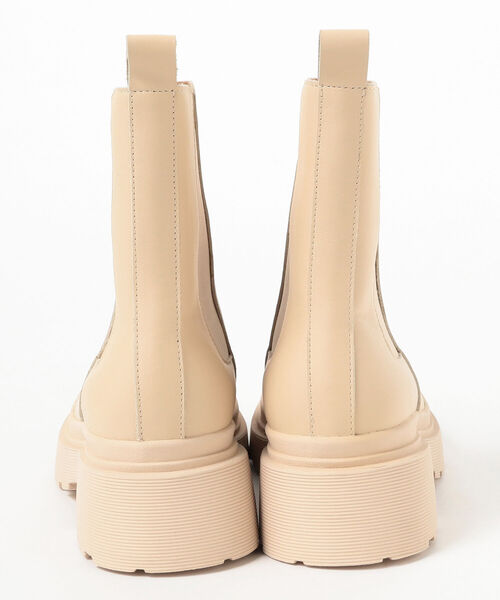 Ray BEAMS（レイビームス）の「MOHI / ワントーン サイドゴア ブーツ（ブーツ・レディース・ベージュ/ブラック・35/36/37/38/39）」の15枚目の写真