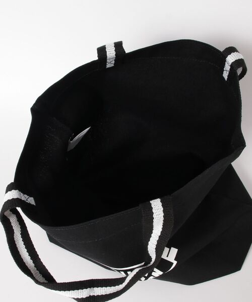 LOW JACK DESIGN(ロウジャックデザイン)の「LOW JACK DESIGN シガレットボックスロゴキャンバストートバッグ(トートバッグ・メンズ・ブラック/ブラック系その他・S/M)」の5枚目の写真