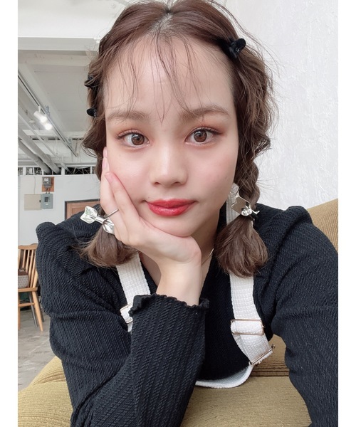 jumelle（ジュメロ）の「リボンミニクリップ（バレッタ/ヘアクリップ・レディース・シルバー・FREE）」の20枚目の写真