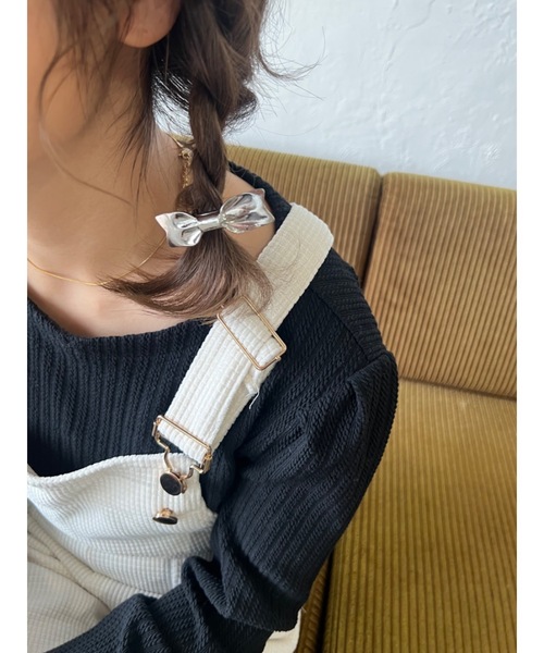 jumelle（ジュメロ）の「リボンミニクリップ（バレッタ/ヘアクリップ・レディース・シルバー・FREE）」の17枚目の写真
