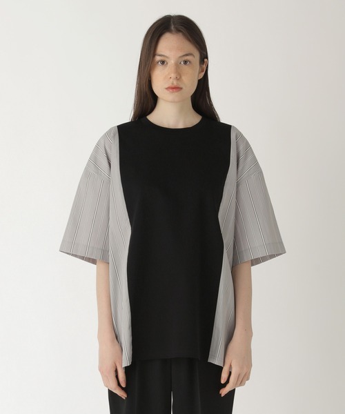 ZUCCa（ズッカ）の「シャツドッキングジャージィー/Tシャツ（Tシャツ