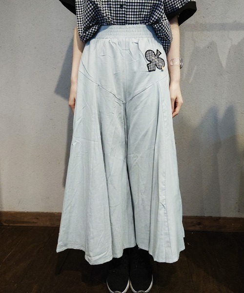 CRYSTAL BALL(クリスタルボール)の「マキシスカウチョ(その他パンツ・レディース・ベージュ/ミント/ブラック・FREE)」の3枚目の写真