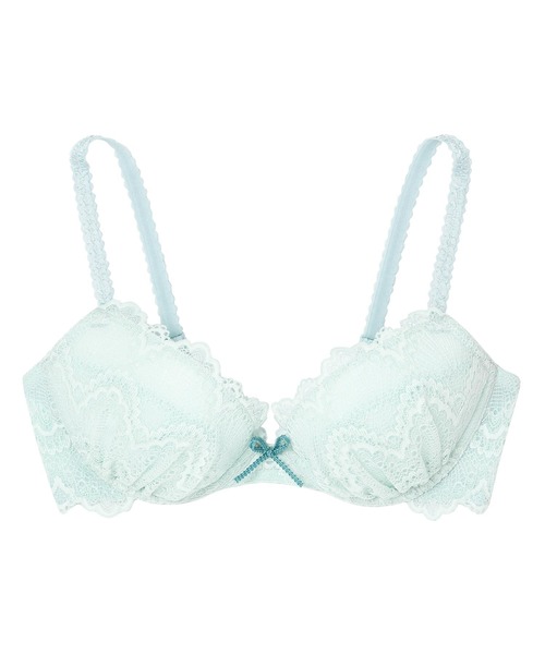 une nana cool（ウンナナクール）の「Parasol lace 3/4カップブラジャー（ブラジャー・レディース・グレー/ミント/ピンク/ネイビー/オリーブ・E70/D75/E65/F70/E75/D70/C65/C75/C70/D65/F75/B75/B65/B70）」の12枚目の写真