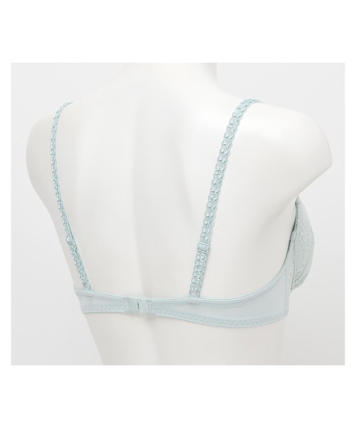 une nana cool（ウンナナクール）の「Parasol lace 3/4カップブラジャー（ブラジャー・レディース・グレー/ミント/ピンク/ネイビー/オリーブ・E70/D75/E65/F70/E75/D70/C65/C75/C70/D65/F75/B75/B65/B70）」の13枚目の写真