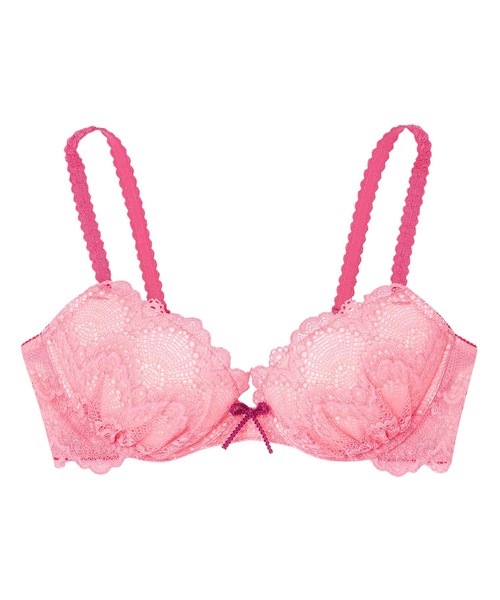 une nana cool（ウンナナクール）の「Parasol lace 3/4カップブラジャー（ブラジャー・レディース・グレー/ミント/ピンク/ネイビー/オリーブ・E70/D75/E65/F70/E75/D70/C65/C75/C70/D65/F75/B75/B65/B70）」の14枚目の写真