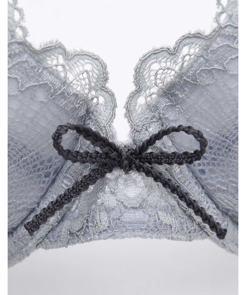 une nana cool（ウンナナクール）の「Parasol lace 3/4カップブラジャー（ブラジャー・レディース・グレー/ミント/ピンク/ネイビー/オリーブ・E70/D75/E65/F70/E75/D70/C65/C75/C70/D65/F75/B75/B65/B70）」の10枚目の写真