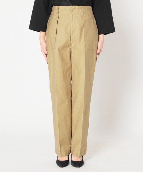 Spick & Span(スピックアンドスパン)の「≪追加3≫バックサテンイージーカーゴパンツ(カーゴパンツ・レディース・ベージュ/カーキ/ネイビー・34/36/38/40)」の22枚目の写真