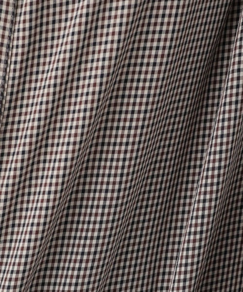 GLOBAL WORK（グローバルワーク）の「さらさらリラックスプリントブラウス/269045（シャツ/ブラウス・レディース・ホワイト系その他/ホワイト系その他2/ブラウン系その他/ストライプ・SMALL/MEDIUM/LARGE）」の9枚目の写真