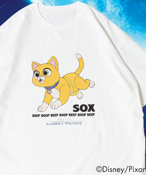 417 EDIFICE(フォーワンセブンエディフィス)の「【LIGHTYEAR / バズ・ライトイヤー】 Tシャツ(Tシャツ/カットソー・メンズ・ホワイト/ブラック・LARGE/SMALL/MEDIUM)」の2枚目の写真
