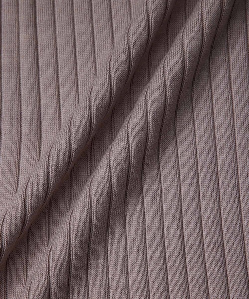 ROPE'（ロペ）の「【WEB限定】セット着用可能/リブニットスリットワンピース（ワンピース・レディース・ダークブラウン/ベージュ/ネイビー・38/36）」の14枚目の写真