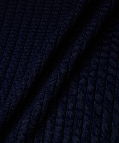 ROPE'（ロペ）の「【WEB限定】セット着用可能/リブニットスリットワンピース（ワンピース・レディース・ダークブラウン/ベージュ/ネイビー・38/36）」の11枚目の写真