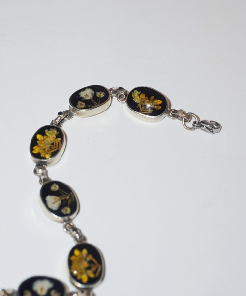 【Gustavo (グスタボ) 】Flower Chain Bracelet GUSTAVO flower chain bracelet | 45do｜ULTERIOR・r