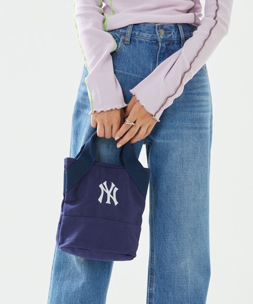 FREAK'S STORE（フリークスストア）の「MLB × FREAK’S STORE/エムエルビー 別注 MLB TOTE MINI / ミニトートショルダーバッグ（トートバッグ・レディース・ネイビー/ピンク/グリーン/その他1・ONE SIZE）」の11枚目の写真