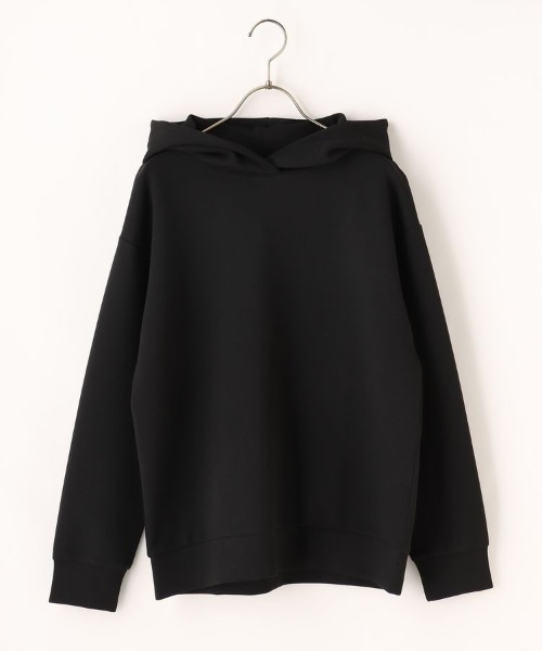 Honeys（ハニーズ）の「きれいめパーカー（パーカー・レディース・ブラック/アイボリー/ライトグリーン/グレイッシュベージュ/レッド系その他/ブルー/ライトベージュ・L/S/M/LL）」の16枚目の写真