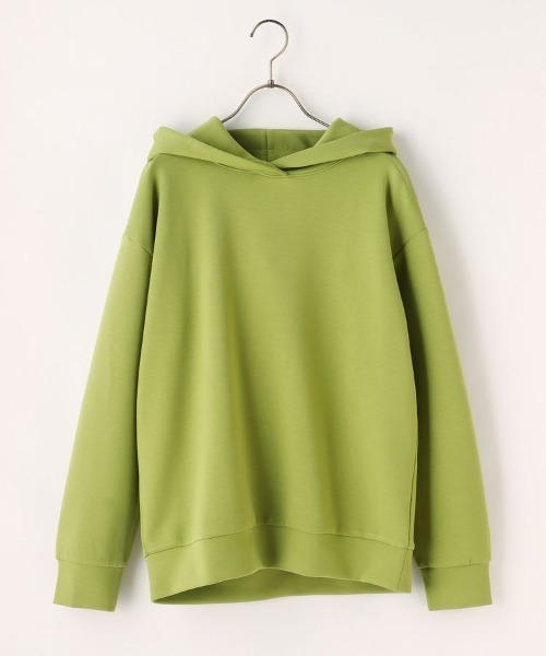 Honeys（ハニーズ）の「きれいめパーカー（パーカー・レディース・ブラック/アイボリー/ライトグリーン/グレイッシュベージュ/レッド系その他/ブルー/ライトベージュ・L/S/M/LL）」の20枚目の写真