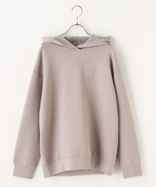 Honeys（ハニーズ）の「きれいめパーカー（パーカー・レディース・ブラック/アイボリー/ライトグリーン/グレイッシュベージュ/レッド系その他/ブルー/ライトベージュ・L/S/M/LL）」の22枚目の写真