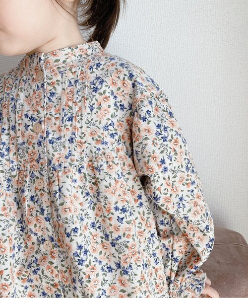 apres les cours（アプレレクール）の「WEB限定 まいにちワンピース（ワンピース・キッズ・カーキ/その他3/ブルー/ブラック/オレンジ/ワインレッド/アイボリー・100/120/130/80/90/140/110）」の21枚目の写真