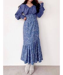 RESEXXY | ラッフルデザインマーメイドワンピース(ワンピース)