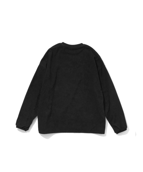 THING FABRICS（シングファブリックス）の「THING FABRICS　ロングTシャツ TFIN-2101（Tシャツ/カットソー・レディース・ブラック/ダークブラウン・FREE）」の12枚目の写真