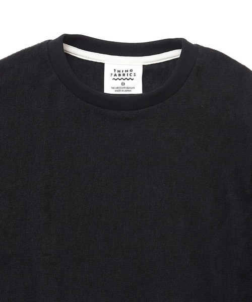 THING FABRICS（シングファブリックス）の「THING FABRICS　ロングTシャツ TFIN-2101（Tシャツ/カットソー・レディース・ブラック/ダークブラウン・FREE）」の11枚目の写真