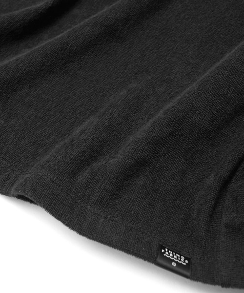 THING FABRICS（シングファブリックス）の「THING FABRICS　ロングTシャツ TFIN-2101（Tシャツ/カットソー・レディース・ブラック/ダークブラウン・FREE）」の8枚目の写真