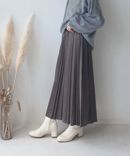 セール】♪変形アコーディオンプリーツスカート（スカート）｜AS KNOW
