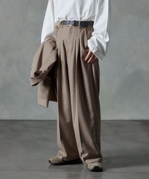 NILWAY | 2タックワイドストレートワイドパンツ(スラックス)