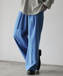 TR2タックワイドストレートパンツ