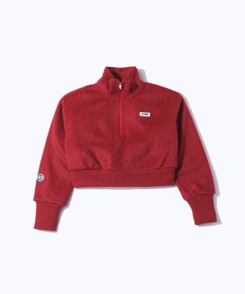 CPG GOLF（シーピージーゴルフ）の「Shaggy touch short length pullover（シャギータッチショート丈プルオーヴァー）（Tシャツ/カットソー・レディース・レッド/グレー/ホワイト・LARGE/SMALL/MEDIUM）」の7枚目の写真