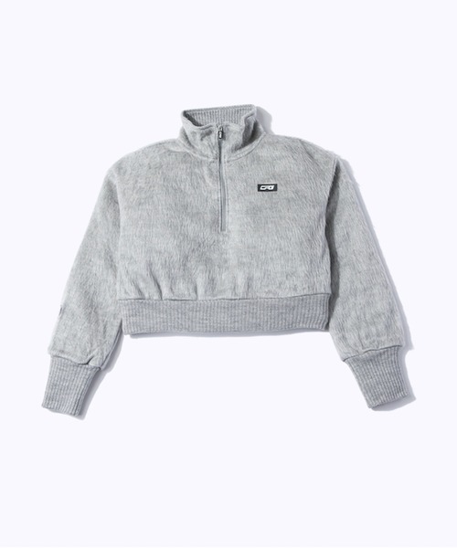 CPG GOLF（シーピージーゴルフ）の「Shaggy touch short length pullover（シャギータッチショート丈プルオーヴァー）（Tシャツ/カットソー・レディース・レッド/グレー/ホワイト・LARGE/SMALL/MEDIUM）」の6枚目の写真