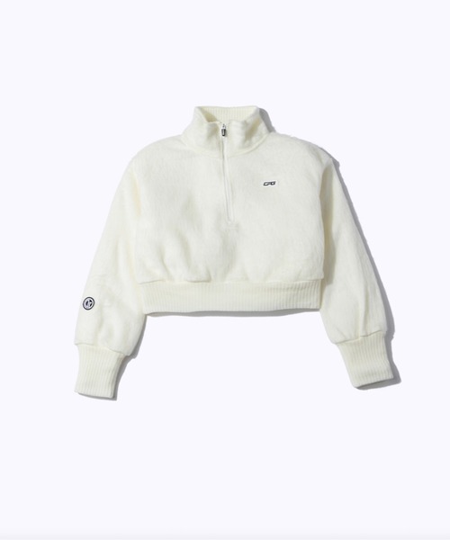 CPG GOLF（シーピージーゴルフ）の「Shaggy touch short length pullover（シャギータッチショート丈プルオーヴァー）（Tシャツ/カットソー・レディース・レッド/グレー/ホワイト・LARGE/SMALL/MEDIUM）」の5枚目の写真