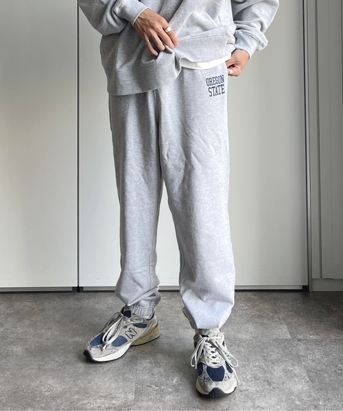 CPCM（シーピーシーエム）の「ロゴ刺繍ヘビーウェイトスウェットパンツ（スウェットパンツ・メンズ・グレー/ネイビー/グリーン・FREE）」の13枚目の写真