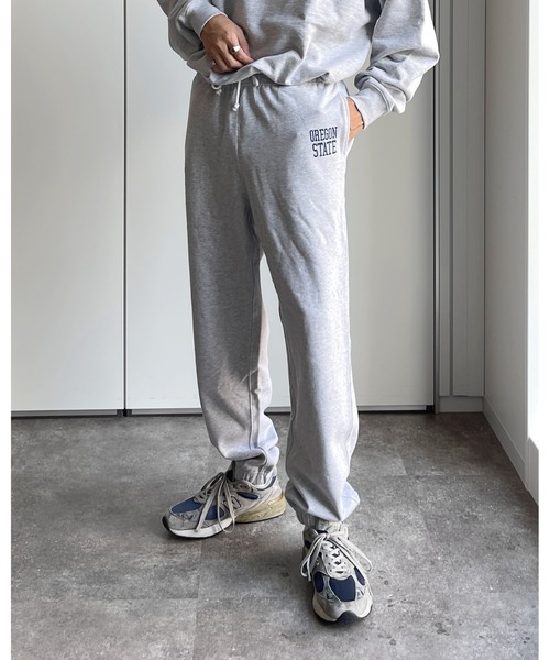 CPCM（シーピーシーエム）の「ロゴ刺繍ヘビーウェイトスウェットパンツ（スウェットパンツ・メンズ・グレー/ネイビー/グリーン・FREE）」の15枚目の写真