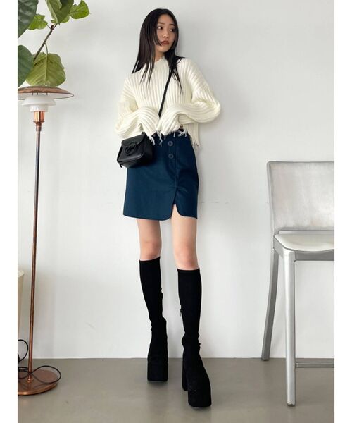 EMODA（エモダ）の「マークバックルショルダーバッグ（ショルダーバッグ・レディース・アイボリー/ブラック/ピンク・FREE）」の16枚目の写真